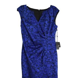 Adrianna Papell Floral Jacquard Wrap Sheath Stitch Fix NWT Adrianna Papell Floral Jacquard Wrap Sheath Stitch Fix NWT